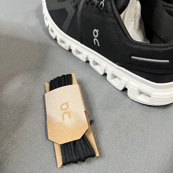 On Running Cloud 6 Road Running Shoes Men 8.5M Black Classic Lace-Up 3MF10070299 main image 6
